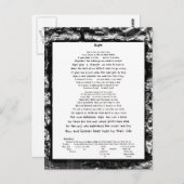 Hope Postkarte (Vorne/Hinten)