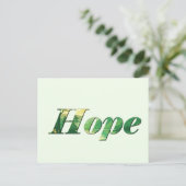 Hope Postkarte (Stehend Vorderseite)