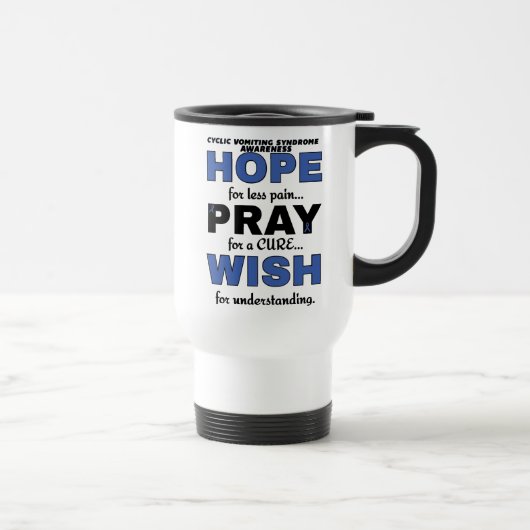 Hope Pray Wish...CVS Travel Mug Reisebecher (Rechts)