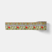 Hope Prayers Liebe Bereavement Card mit Mohn Satinband (Vorderseite)