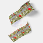 Hope Prayers Liebe Bereavement Card mit Mohn Satinband (Rückseite)