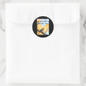 Hope Pro Runder Aufkleber (Tasche)