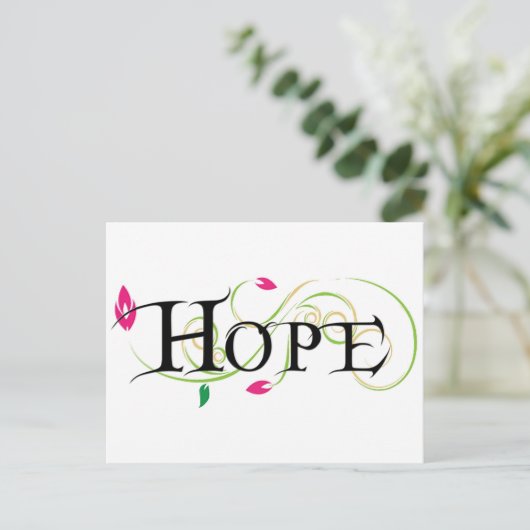Hope Products Postkarte (Stehend Vorderseite)