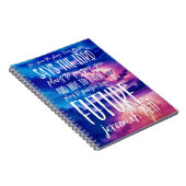 Hope Prosperity Bible Verse Christliche Schrift Notizblock (Rechte Seite)