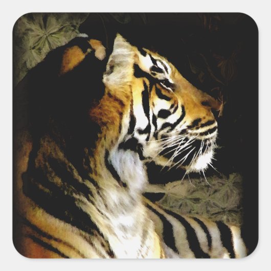 Hope_ Quadratischer Aufkleber (Vorderseite)