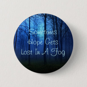 "Hope quote life forest neg background iPod touch  Button