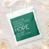 Hope Quotes Geschenktütchen (Ausgeschnitten)