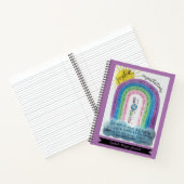 Hope Rainbow Scripting Personalisiert Prayer Journ Notizblock (Innenseite)