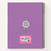 Hope Rainbow Scripting Personalisiert Prayer Journ Notizblock (Rückseite)