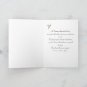 Hope Ruby-throated Hummingbirds Karte (Innenseite)