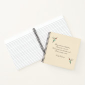 Hope Ruby-throated Hummingbirds Notizblock (Innenseite)