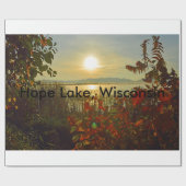 Hope See-Wisconsin-Packpapier Geschenkpapier (Flach)