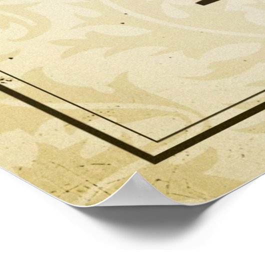 Hope Sign/Plaque Poster (Ecke)