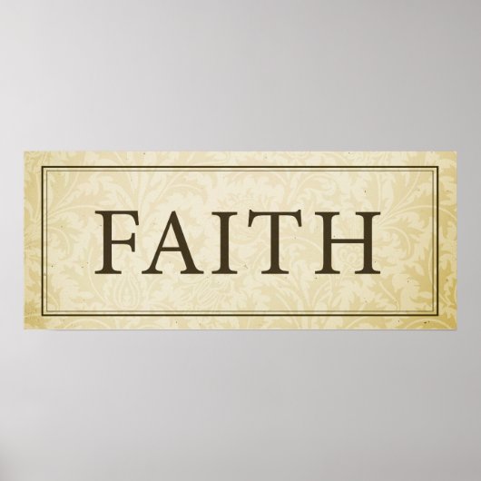 Hope Sign/Plaque Poster (Vorne)