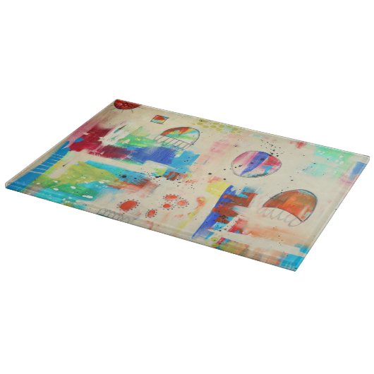 Hope Soaring 11 x 8 Glas Schneidebrett (Ecke)