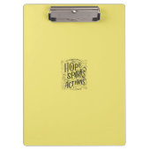 Hope Sparactions Klemmbrett (Vorderseite)