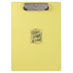 Hope Sparactions Klemmbrett