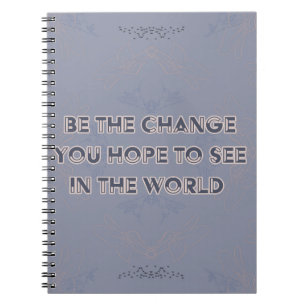 Hope Spiral Foto Notebook Notizblock