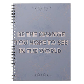 Hope Spiral Foto Notebook Notizblock