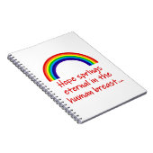 Hope Springs Eternal Notizblock (Rechte Seite)