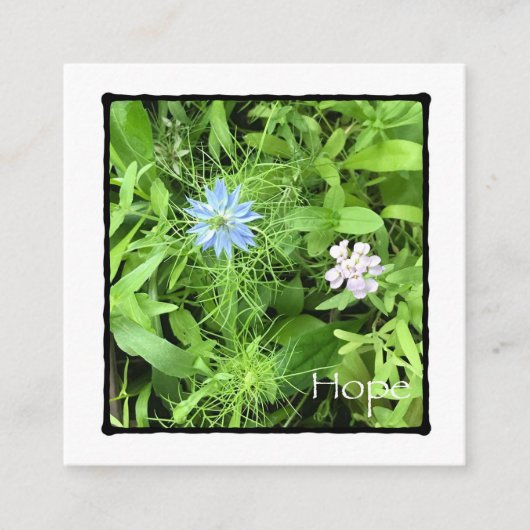 Hope Square Telefonnummerkarte (Vorderseite)