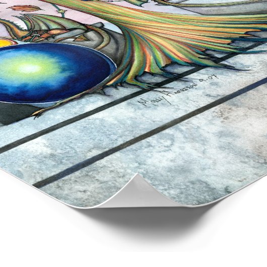 Hope Stones Faigon Fantasy Art Poster Print (Ecke)