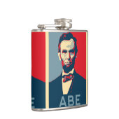 Hope Style Lincoln Portrait Flachmann (Rechts)