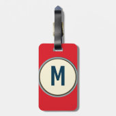 Hope Style Lincoln Portrait Gepäckanhänger (Rückseite vertikal)