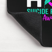 Hope Suicide Prevention Ribbon Depression Suicide  Mousepad (Ecke)