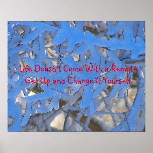 Hope/Support-Poster Poster (Vorne)