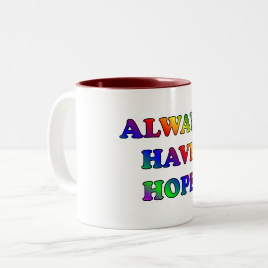 Hope - Tasse (Vorderseite Links)