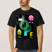 Hope text T - Shirt (Vorderseite)