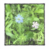 Hope Tiny 2 x 2 Vinyl Aufkleber (Vorderseite)