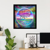 Hope Tree of Life Poster (Heimbüro)