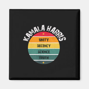 Hope Unity Decency Science Truth Einweihung 2021 Magnet