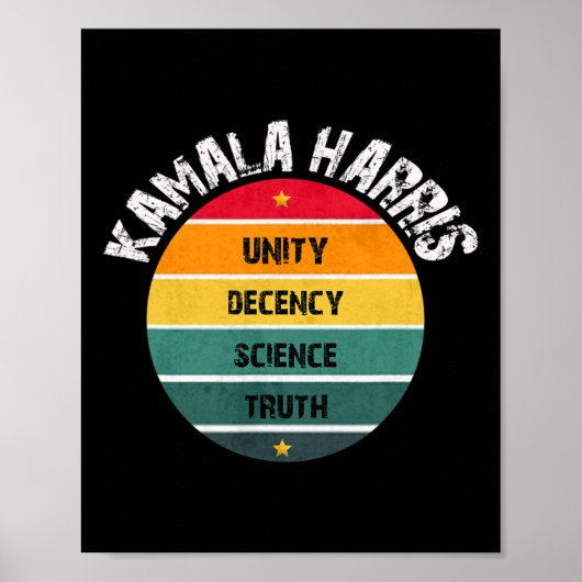 Hope Unity Decency Science Truth Einweihung 2021 Poster (Vorne)