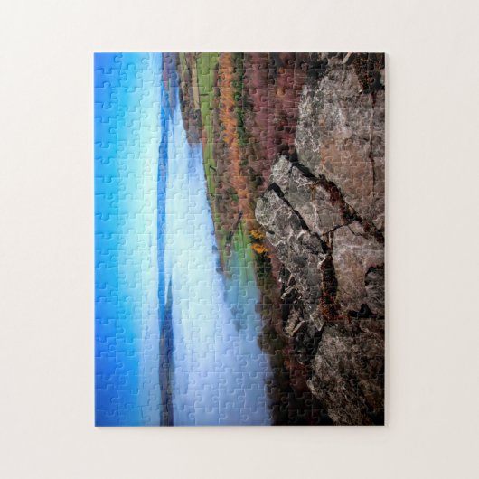 Hope Valley Herbst Nebst Jigsaw Puzzle (Vertikal)