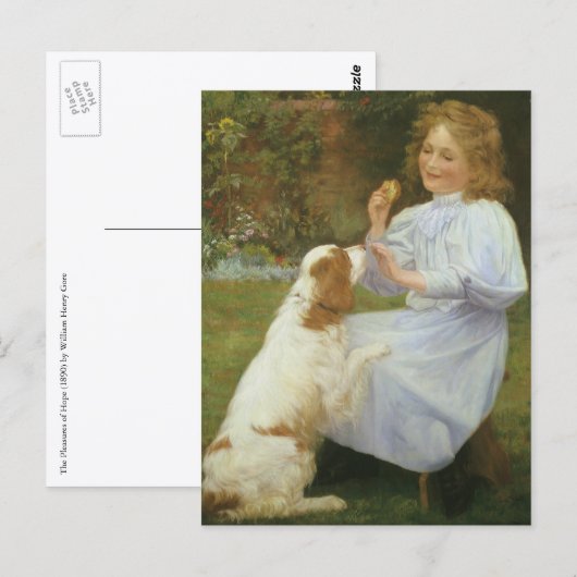 Hope-Vergnügungen von William Henry Gore Postkarte (Vorne/Hinten)