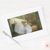 Hope-Vergnügungen von William Henry Gore Rechteckiger Aufkleber (Umschlag)