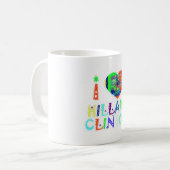 Hope Vote Blue Lovely Reflection Phantastisch Hill Kaffeetasse (Vorderseite Links)