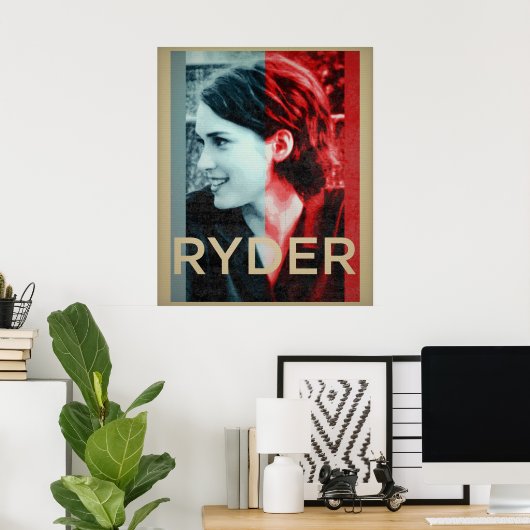 Hope Winona Ryder Poster (Heimbüro)