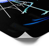 Hope With Flamingo Suicide Prevention Awareness  Poster (Ecke)