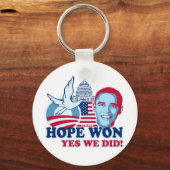 Hope won Key Chain Schlüsselanhänger (Vorderseite)