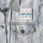 Hope Won Obama Button (Beispiel)