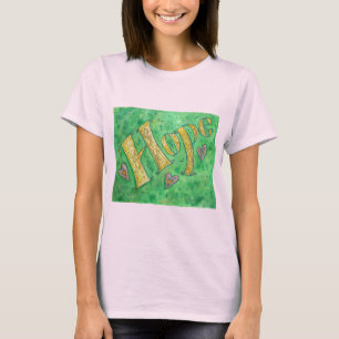 Hope Word Art Inspiration Custom T - Shirt