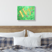 Hope Word Art Malerei Wrapped Canvas Art Leinwanddruck (Insitu (Schlafzimmer))