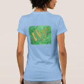 Hope Word Painting Inspirational Custom Shirts (Rückseite)