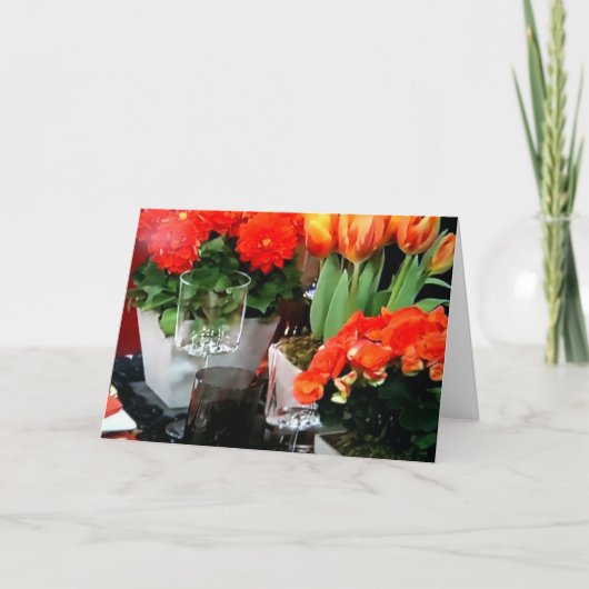 HOPE YOU WILL JOIN US FOR DINNER-INVITATION EINLADUNG (Vorderseite)