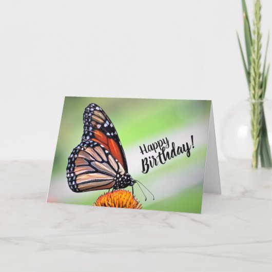 Hope Your Dreams Take Flight Birthday Card Karte (Vorderseite)