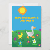 Hope your Easter is Ducky Feiertagskarte (Vorderseite)